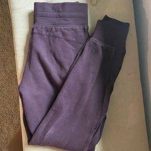 Purple Lululemon sweats